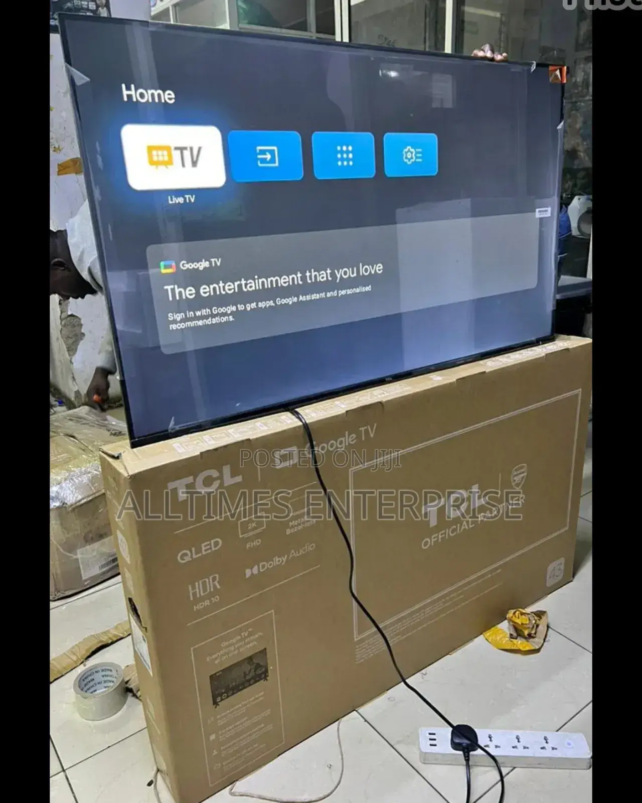 43"Qled TCL Tv Googlecast Netflix