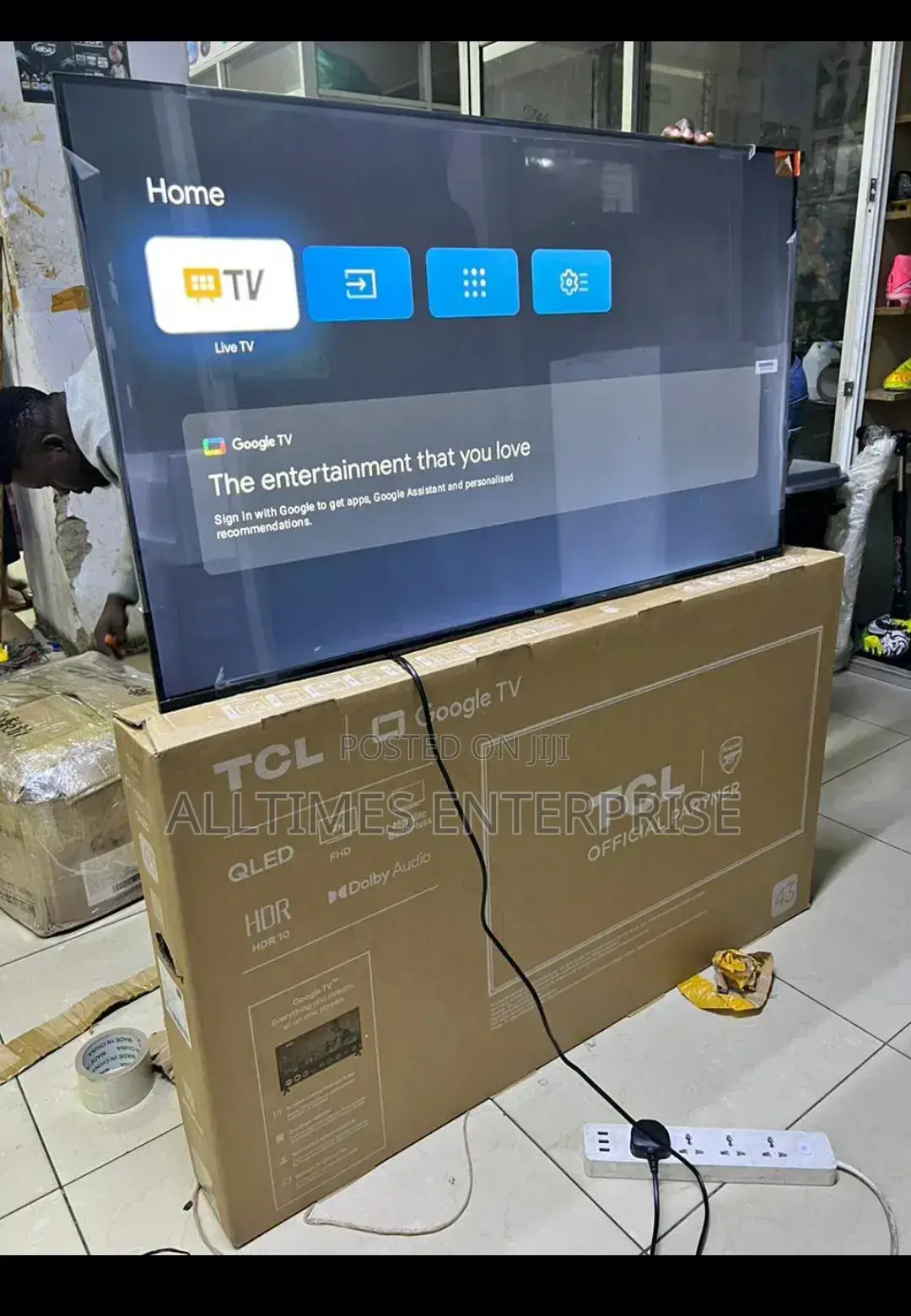 43"Qled TCL Tv Googlecast Netflix