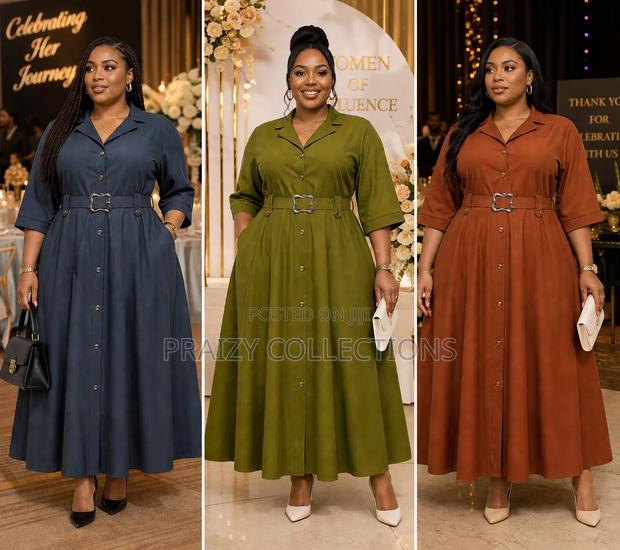 Maxi Dress ( Buttoned Down)