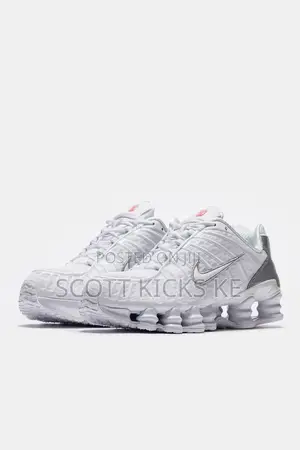 Nike Shox Tl “White Silver “
Quality Leather 
 Size 40-45