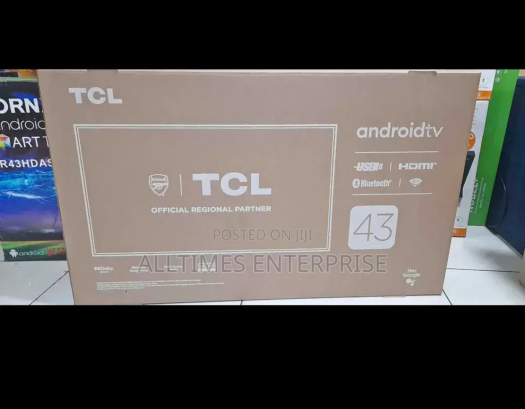 43" TCL Smart Android Tv