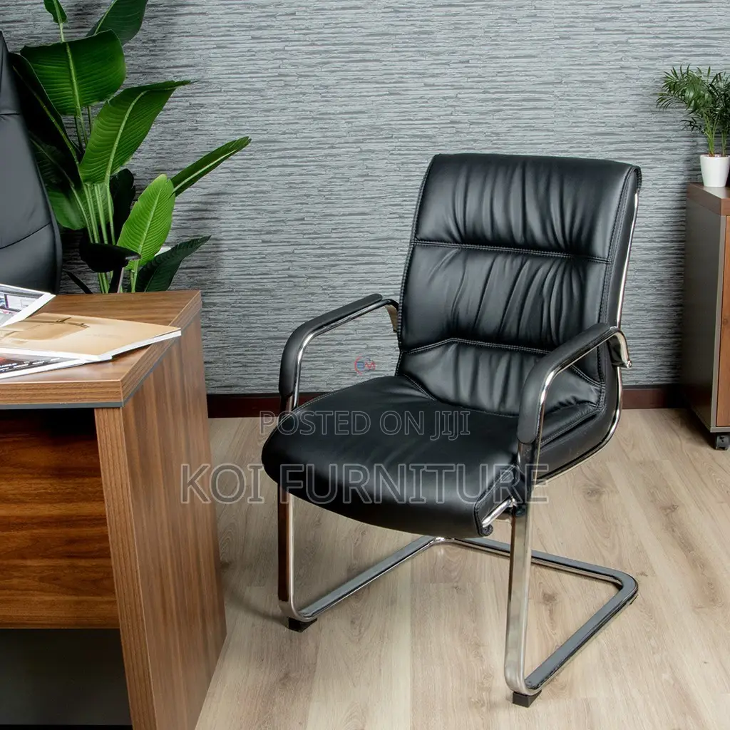 Office Chair; Leather Visitors Reception Desk Waiting Chairs