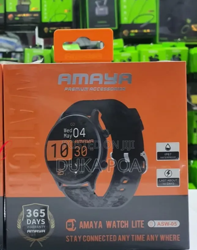 Amaya Watch Lite Asw-05 Smart Watch Available