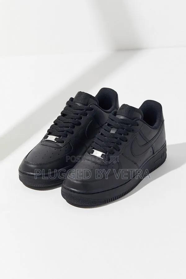 Airforce 1 Black Plain,"Tripple Black" - thumbnail 2