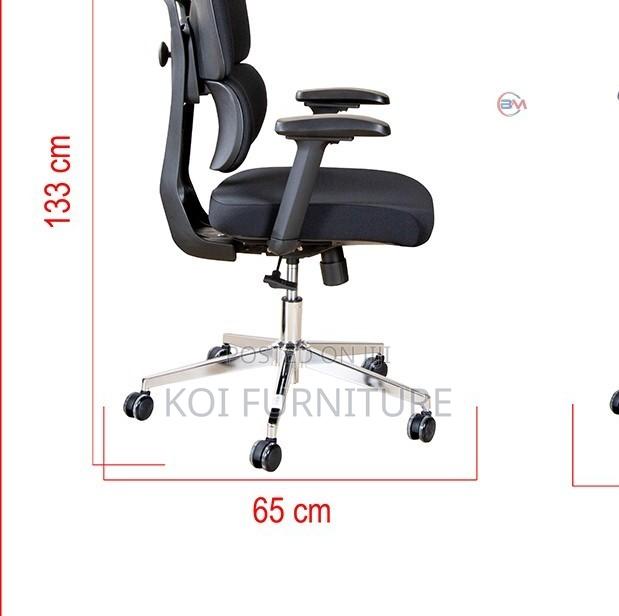 Office Chairs; Ergo Fabric Upholstered Office Chair - thumbnail 2