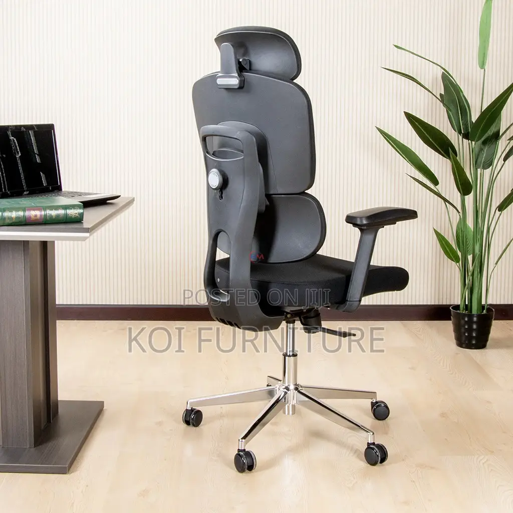 Office Chairs; Ergo Fabric Upholstered Office Chair