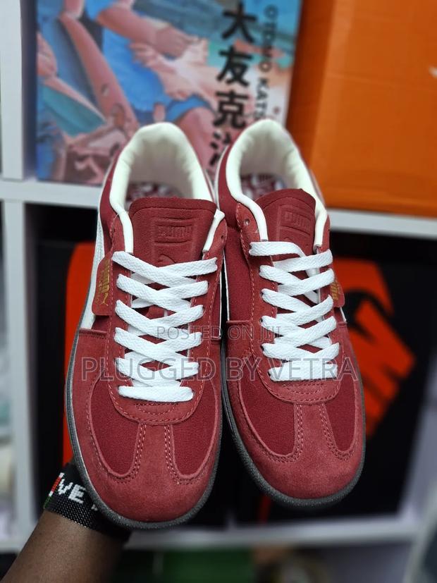 Puma Palermo in "Red White and Brown Colourway" - thumbnail 2