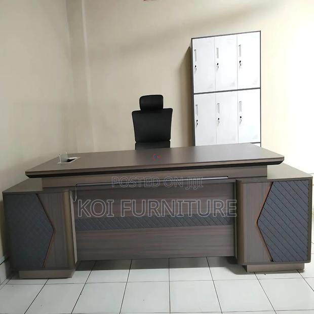 Office Desk; Longevity Executive L-Shaped Office Desk (2.4m) - main view