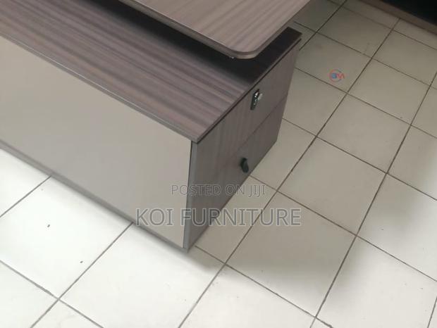 Office Desk; Longevity Executive L-Shaped Office Desk (2.4m) - thumbnail 2