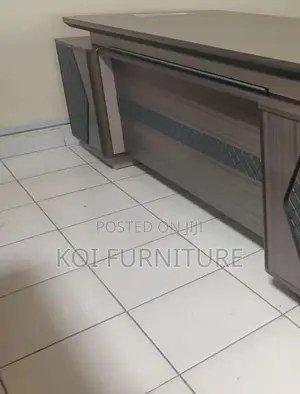 Office Desk; Longevity Executive L-Shaped Office Desk (2.4m)