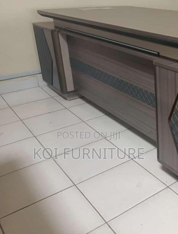 Office Desk; Longevity Executive L-Shaped Office Desk (2.4m) - thumbnail 3