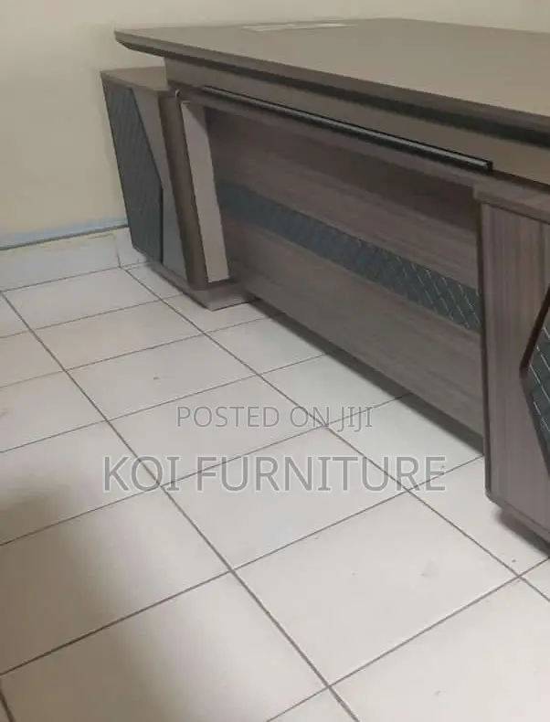 Office Desk; Longevity Executive L-Shaped Office Desk (2.4m)