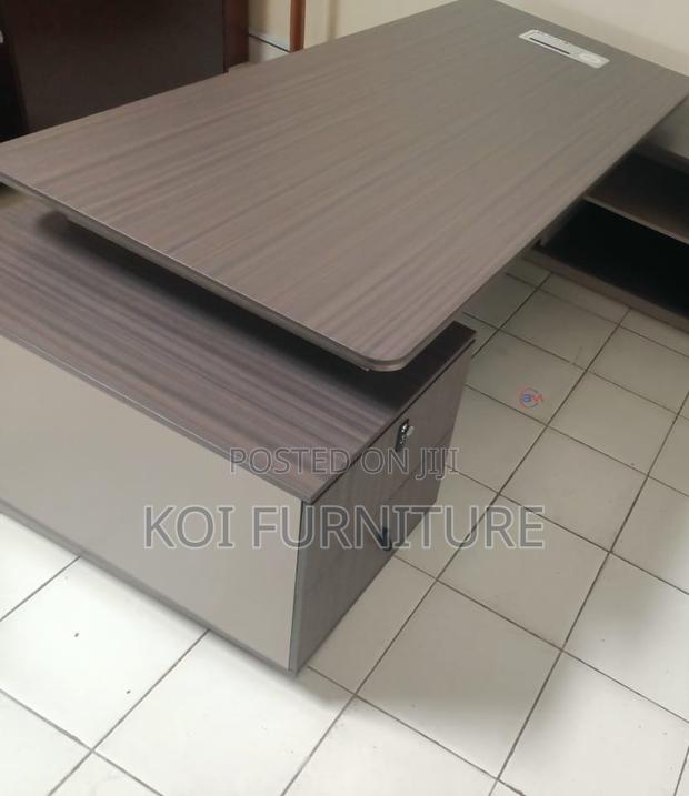 Office Desk; Longevity Executive L-Shaped Office Desk (2.4m) - thumbnail 7