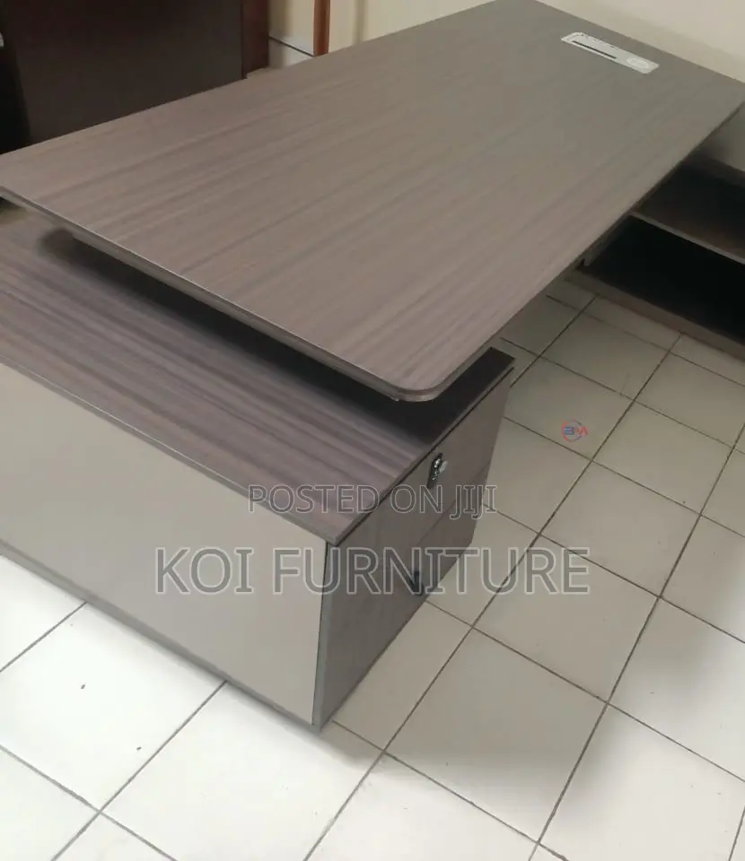 Office Desk; Longevity Executive L-Shaped Office Desk (2.4m)
