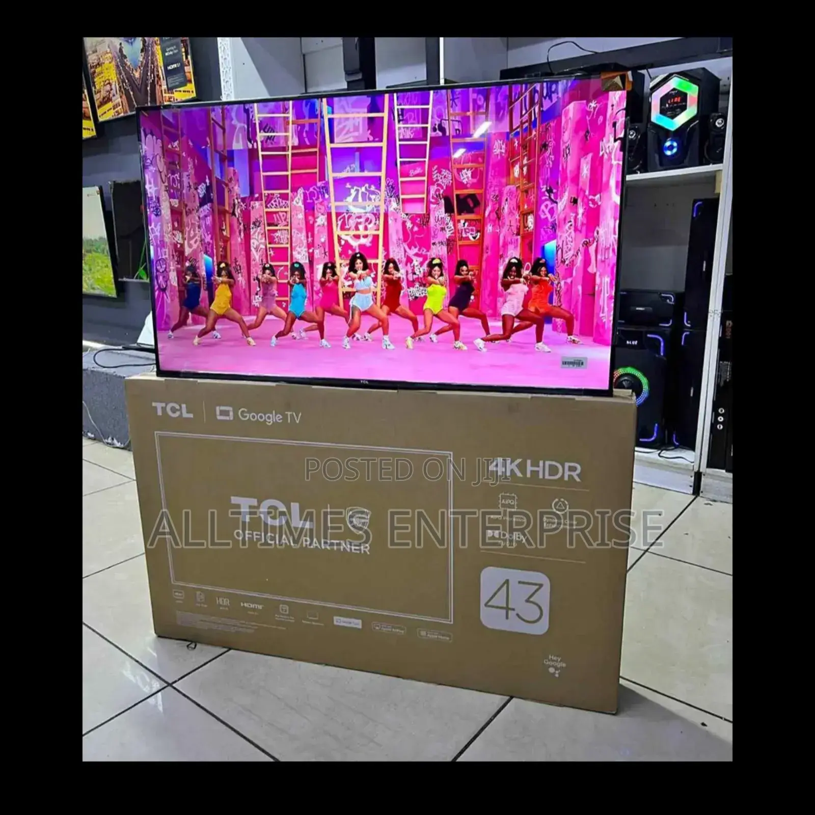 43 Inches Google TCL Tv With Googlecast Netflix