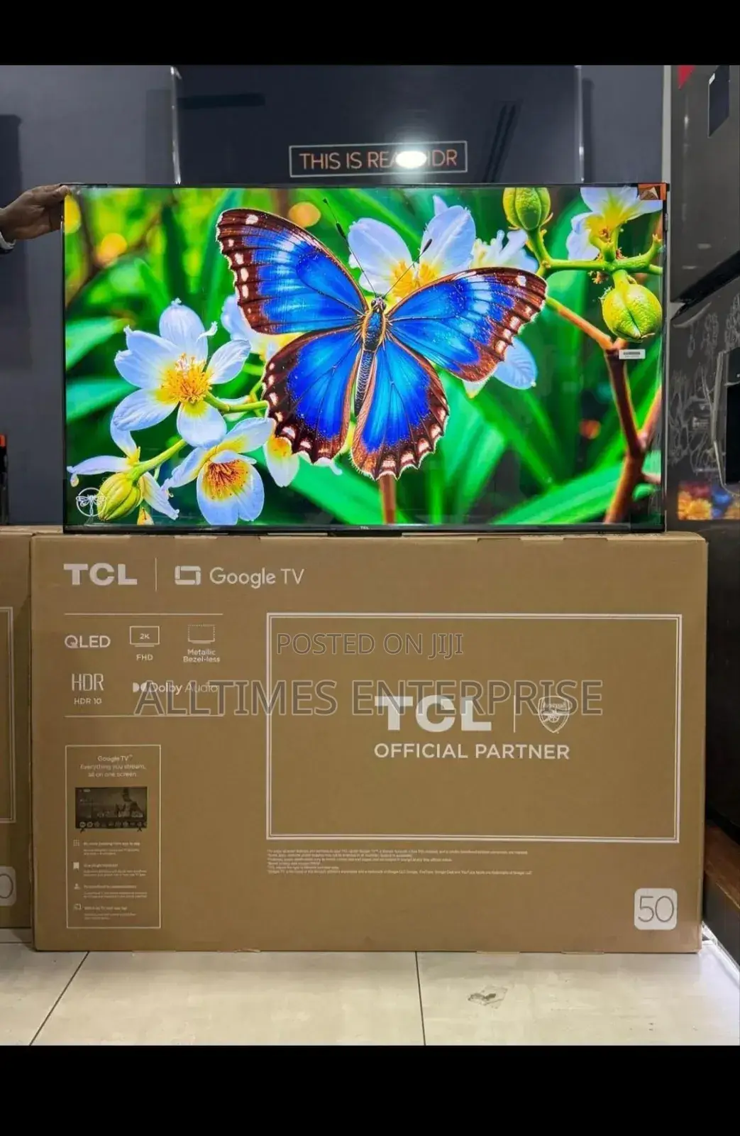 TCL 50" Qled Tv Googlecast Netflix