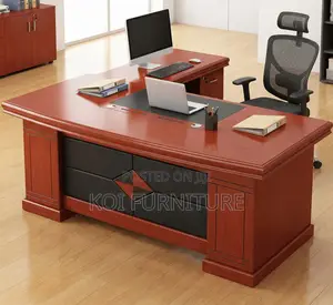 Office Desk; 1.8 Meters Executive Bosses Managament Mahogany Desk