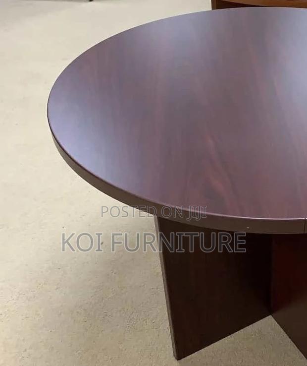 Boardroom Table; Executive Wooden Stability Round Conference Table - thumbnail 3