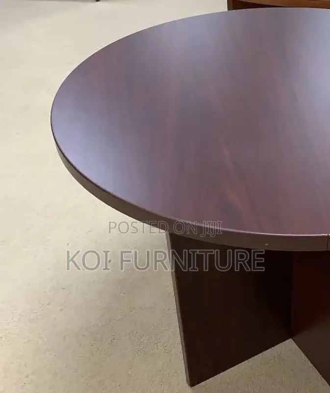 Boardroom Table; Executive Wooden Stability Round Conference Table