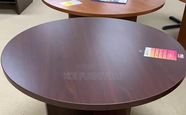 Boardroom Table; Executive Wooden Stability Round Conference Table - thumbnail 5