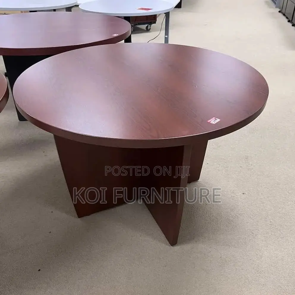 Boardroom Table; Executive Wooden Stability Round Conference Table