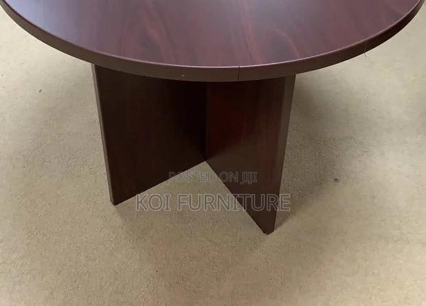 Boardroom Table; Executive Wooden Stability Round Conference Table - thumbnail 8