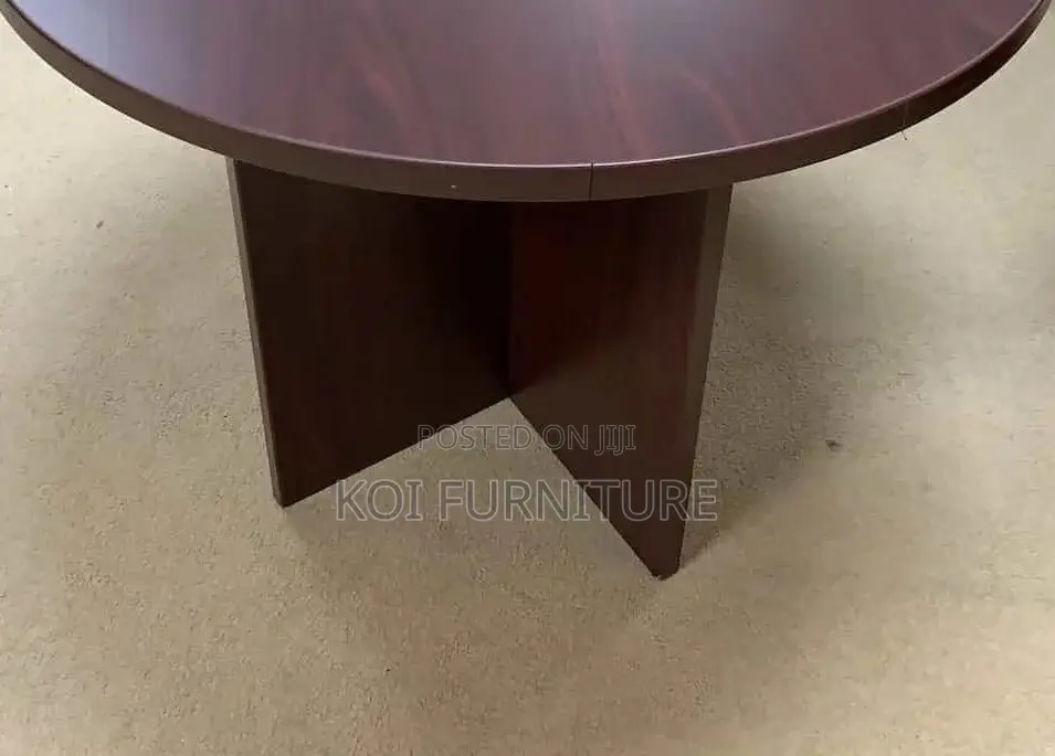 Boardroom Table; Executive Wooden Stability Round Conference Table