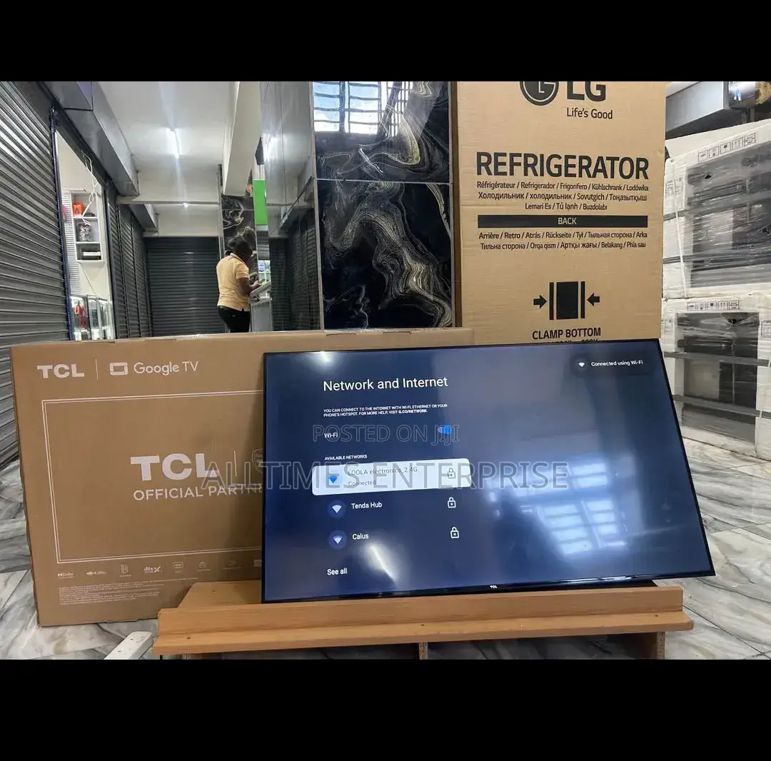 50 Inches TCL Android Tv Chromecast Netflix Bluetooth
