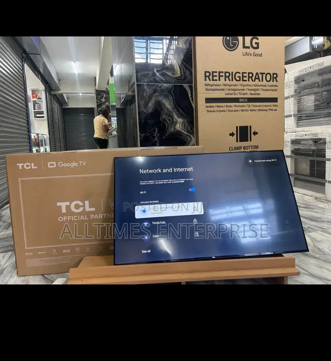 50 Inches TCL Android Tv Chromecast Netflix Bluetooth
