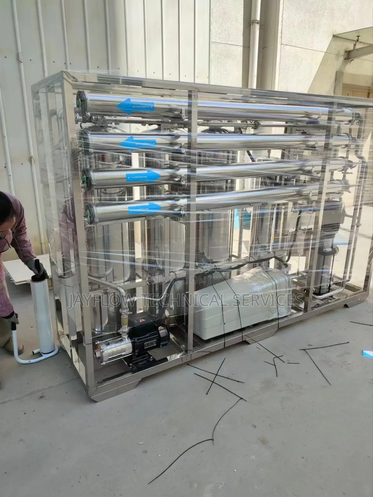 Industrial Reverse Osimosis 2000 LPH With Softener