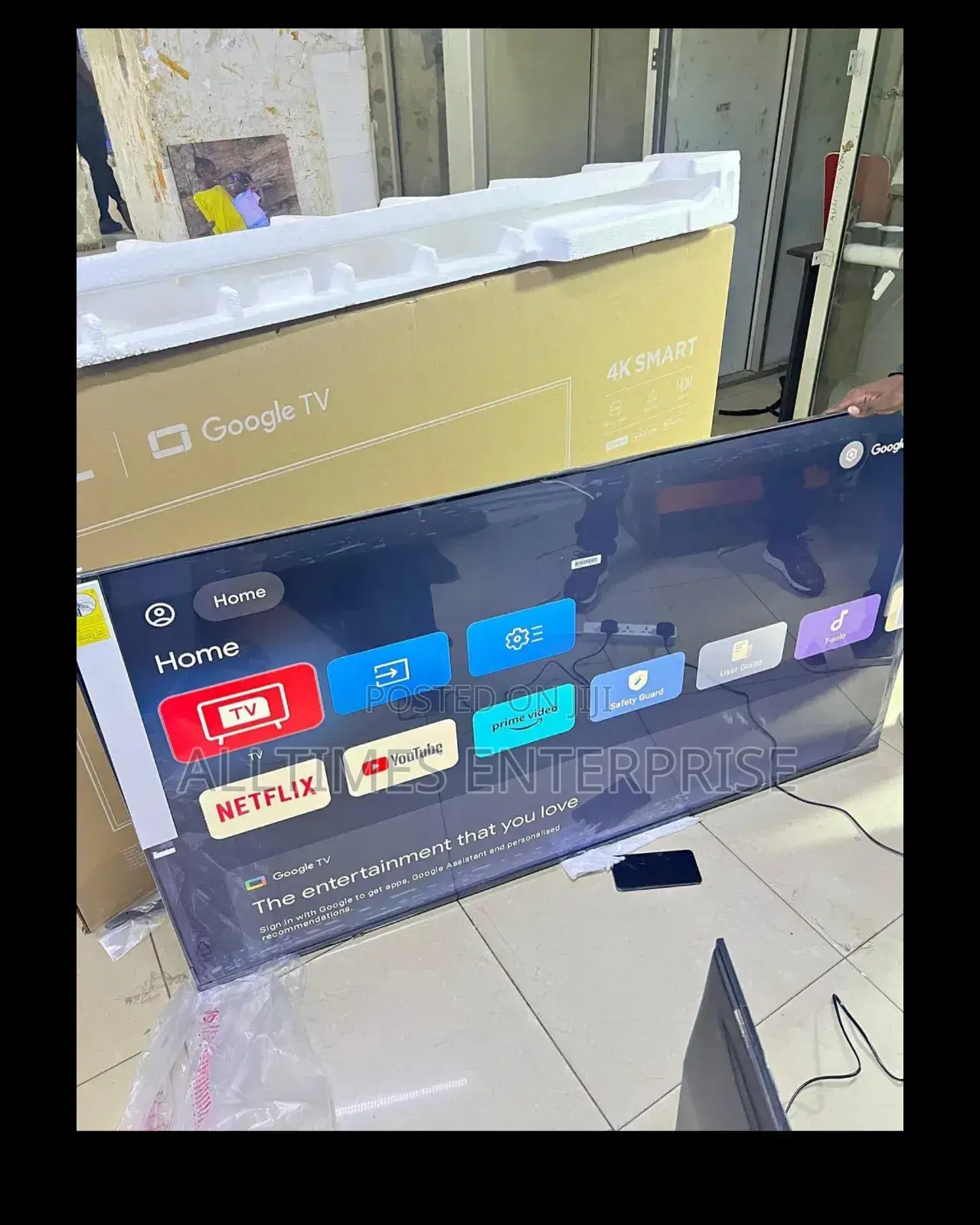 TCL 65" Tv Model 65v6d Android 14