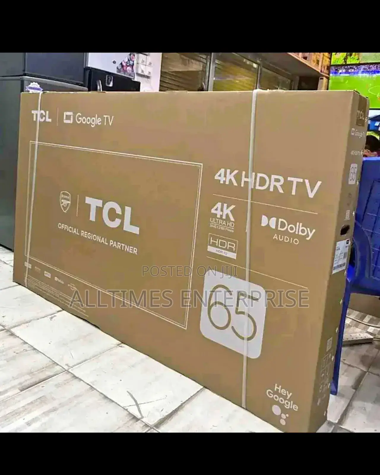 65" TCL HDR Google Tv Chromecast 65v6d Android 14