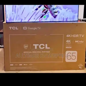 TCL HDR Tv 65" Google Tv With Dolby Atmos Sound