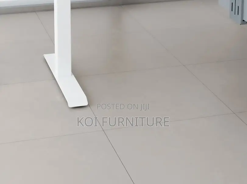 Office Desk; 1.2 Meters Electric Motorized Wooden Sit Stand Desk
