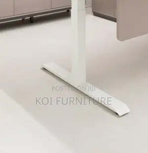 Office Desk; 1.2 Meters Electric Motorized Wooden Sit Stand Desk