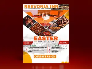 I Will Design a High Converting Restaurant Flyer in 24hours