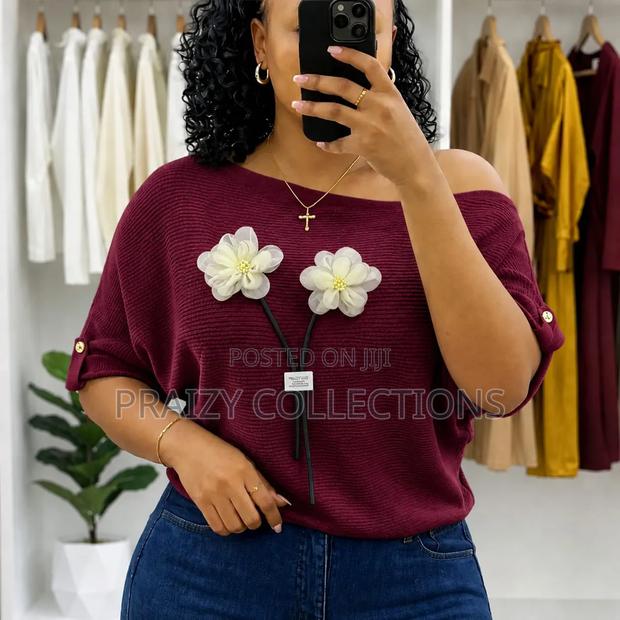 Off Shoulder Free Size Tops - thumbnail 6