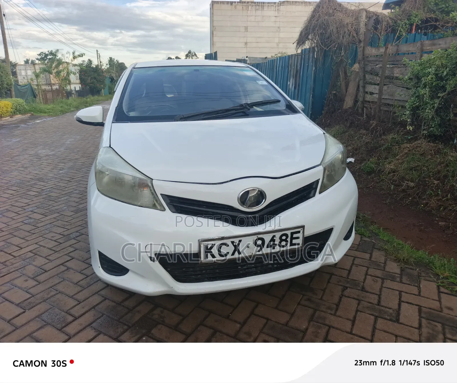 Toyota Vitz 2012 White