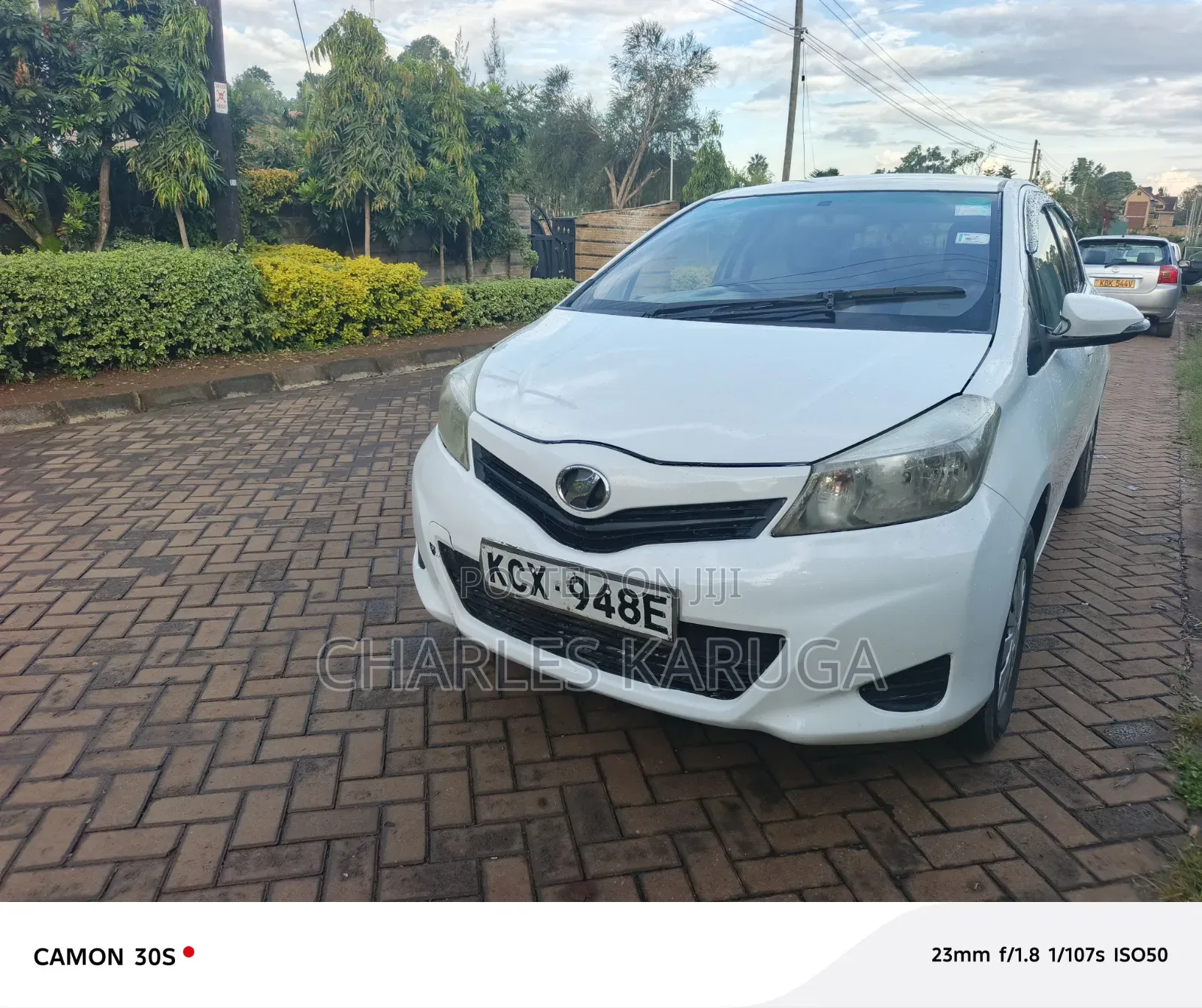 Toyota Vitz 2012 White
