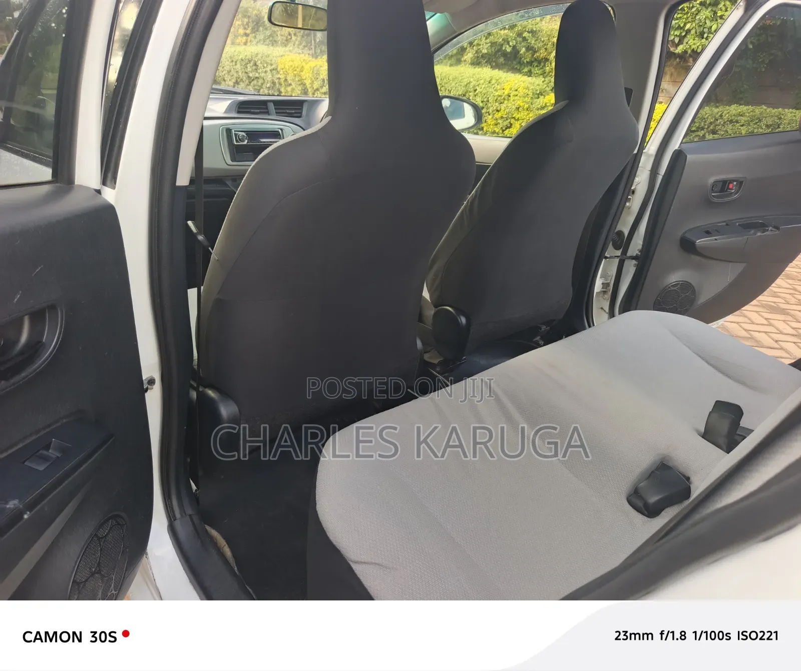 Toyota Vitz 2012 White