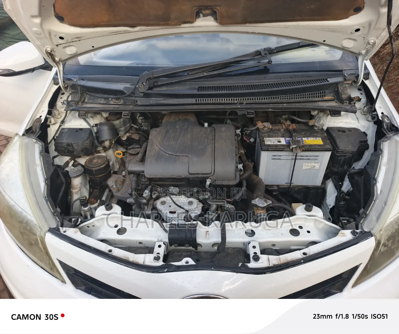 Toyota Vitz 2012 White