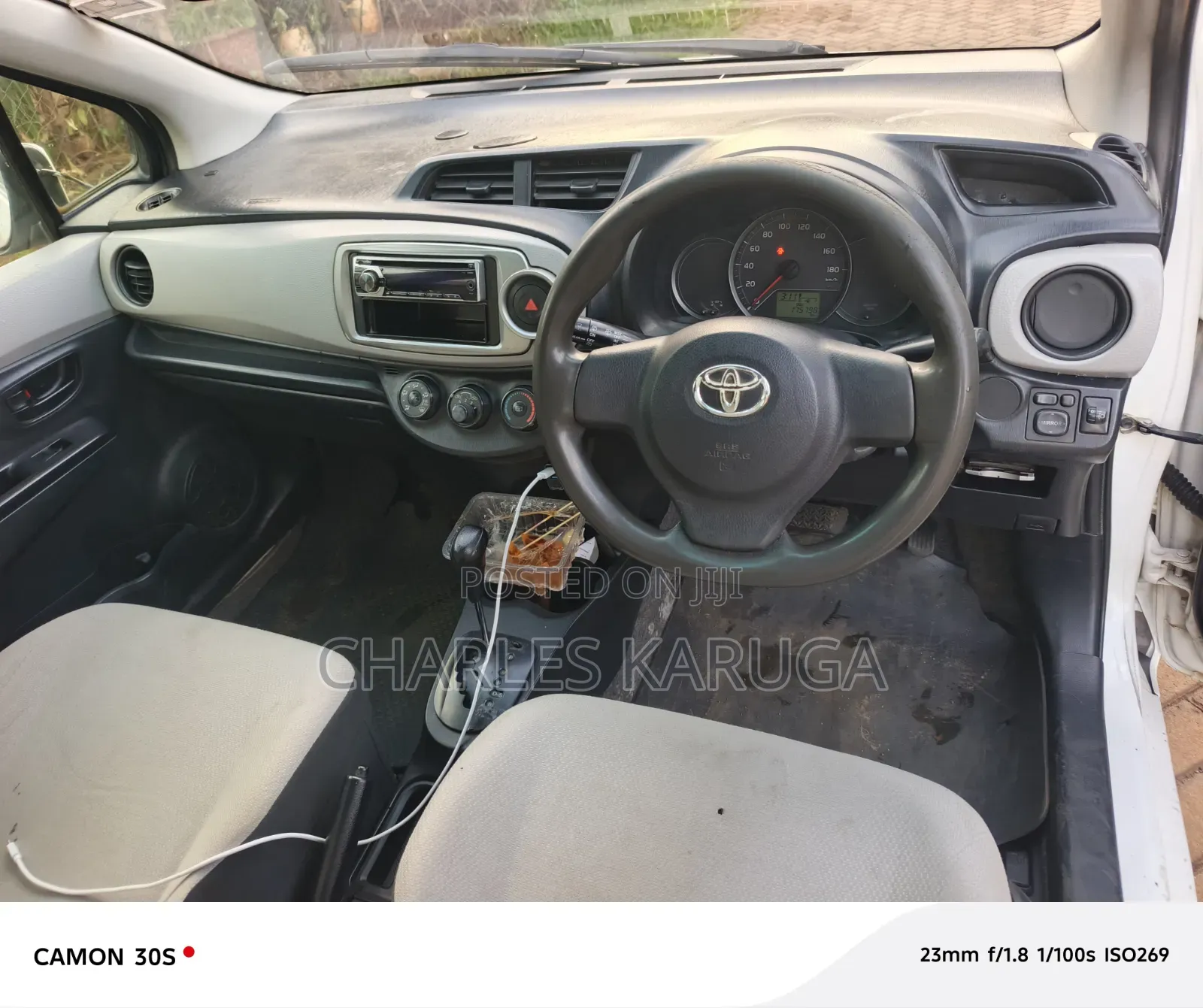Toyota Vitz 2012 White