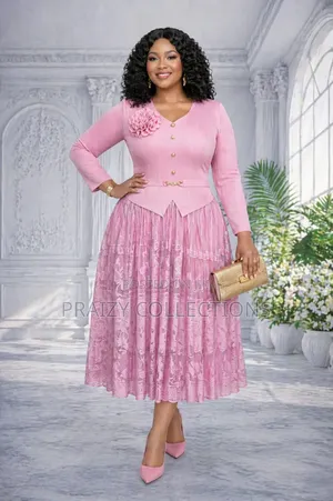 Beautiful Miyaki Dress With a Lace