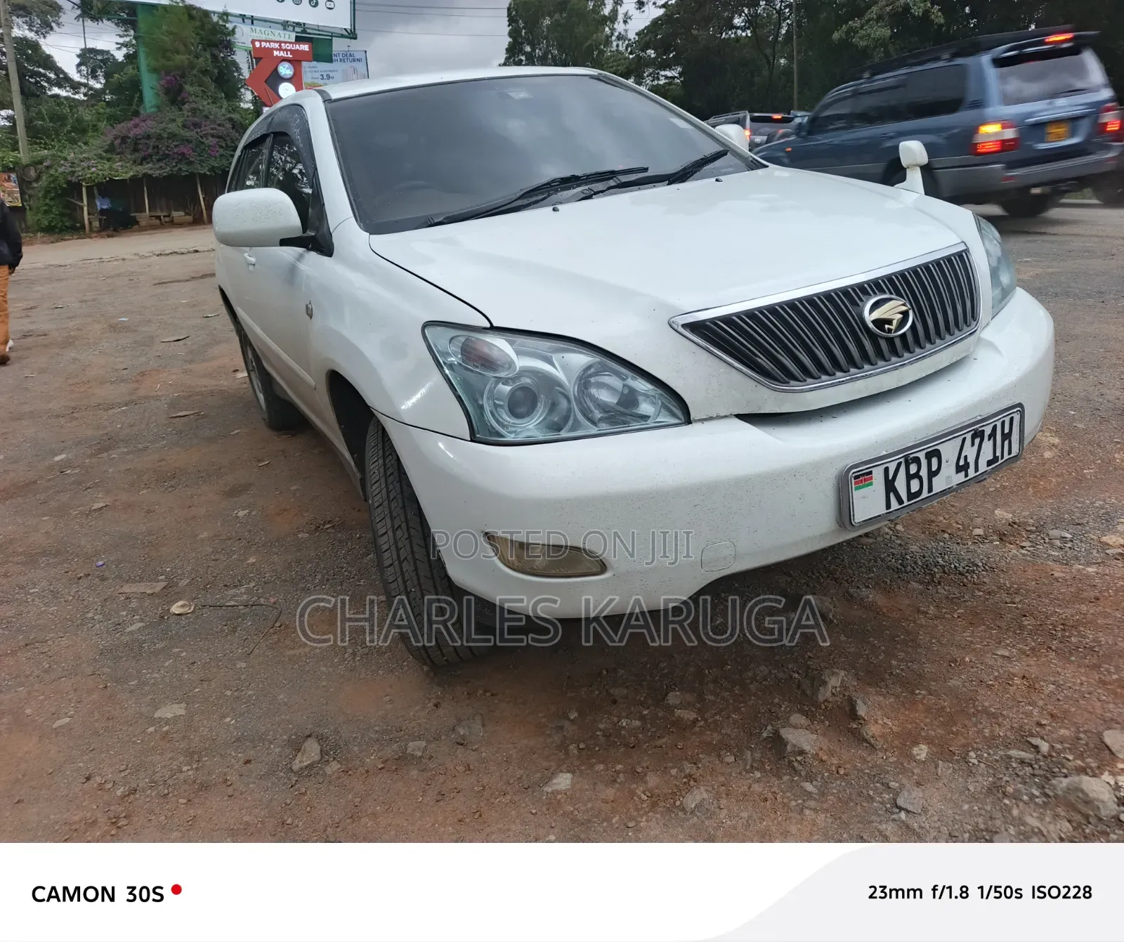 Toyota Harrier 2005 White