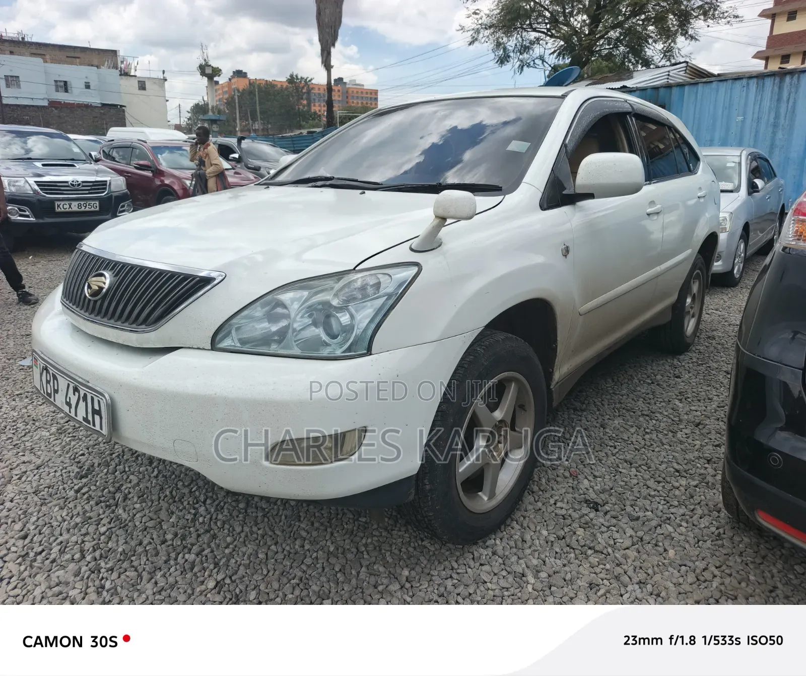 Toyota Harrier 2005 White