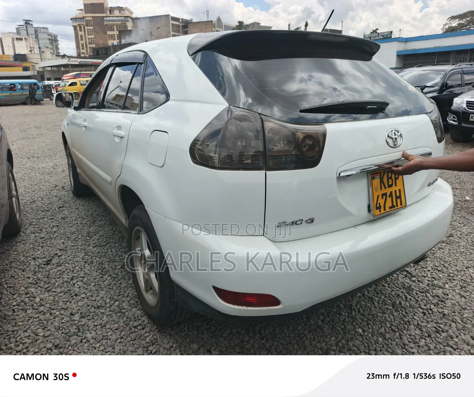 Toyota Harrier 2005 White