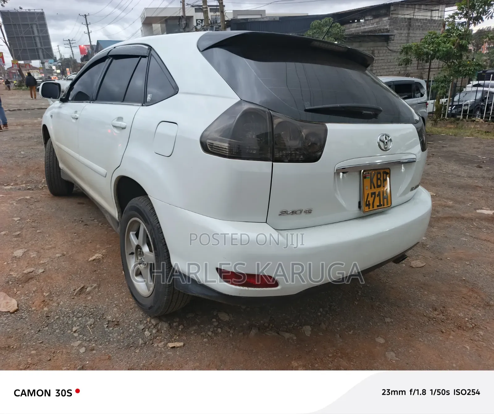 Toyota Harrier 2005 White