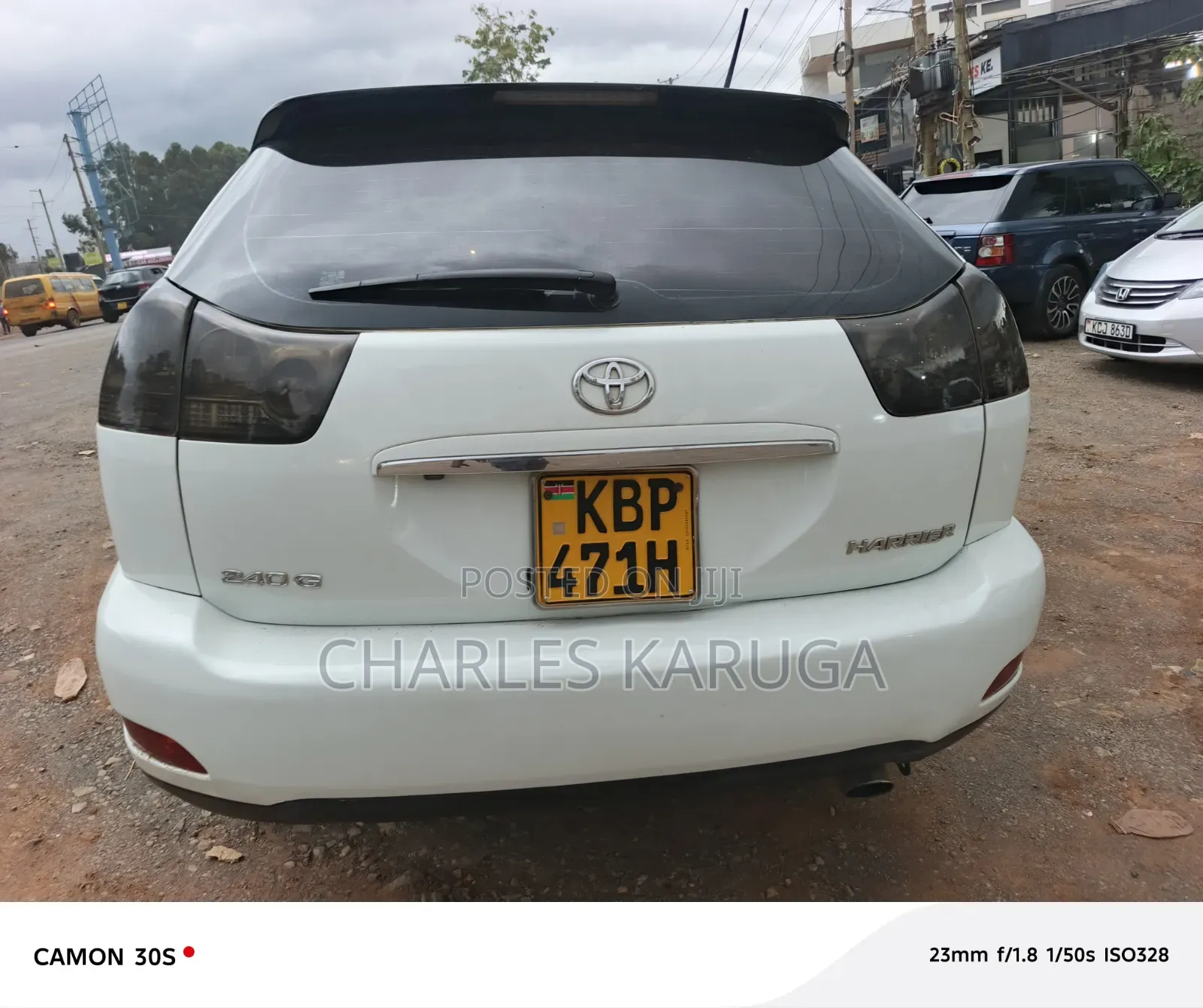 Toyota Harrier 2005 White