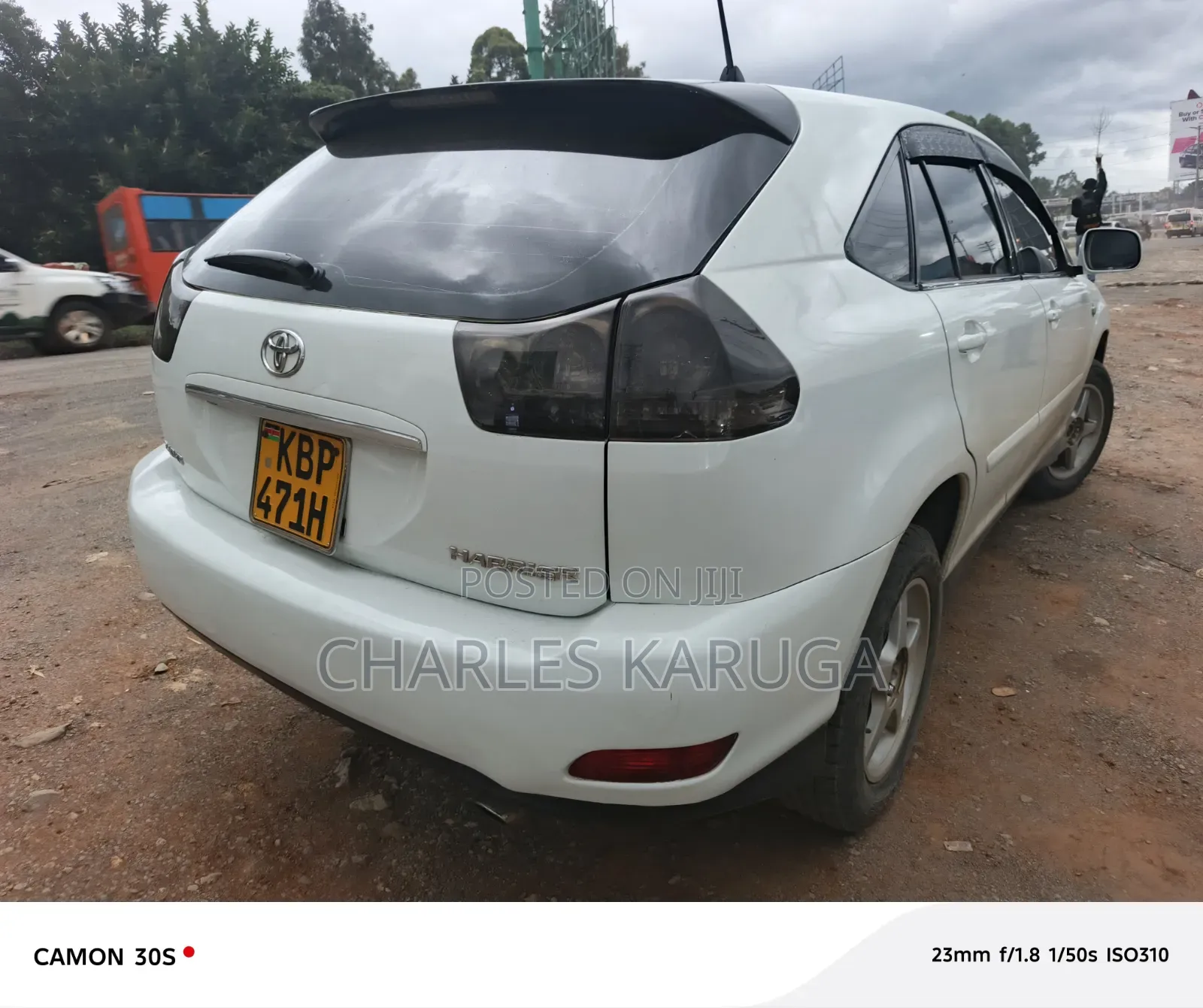 Toyota Harrier 2005 White