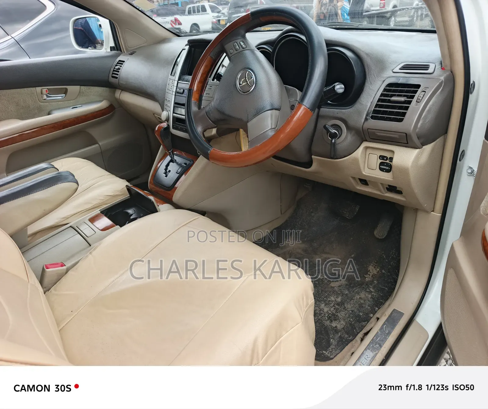 Toyota Harrier 2005 White